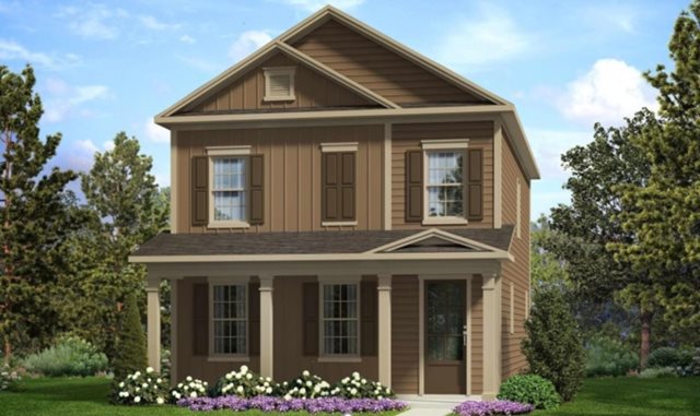 The Ashley New Home Plan by Kolter Homes in The Ponds Summerville SC