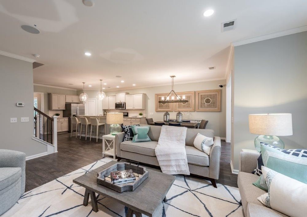 HamptonLivingRoom at LaurelGlen by Centex