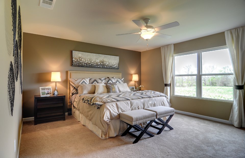 MasterBedroom at RiceField by Centex