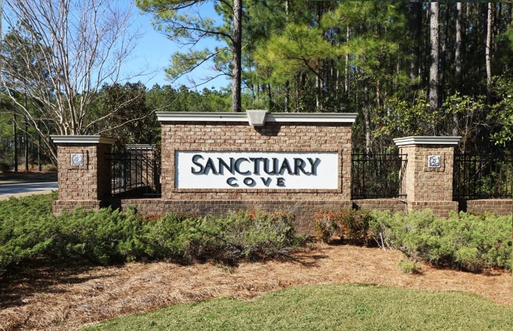 Entrance at SanctuaryCove by Centex