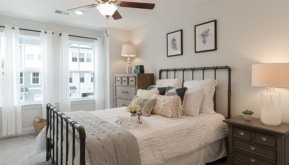 Bedroom at CooperRiverTownes by DRBHomes