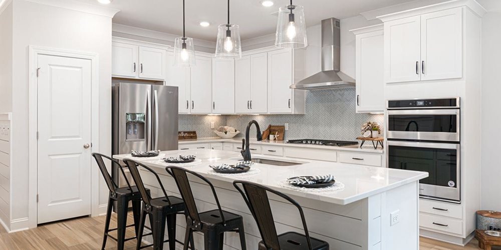 Kitchen at EnclaveSouthPointe by DRB Coastal