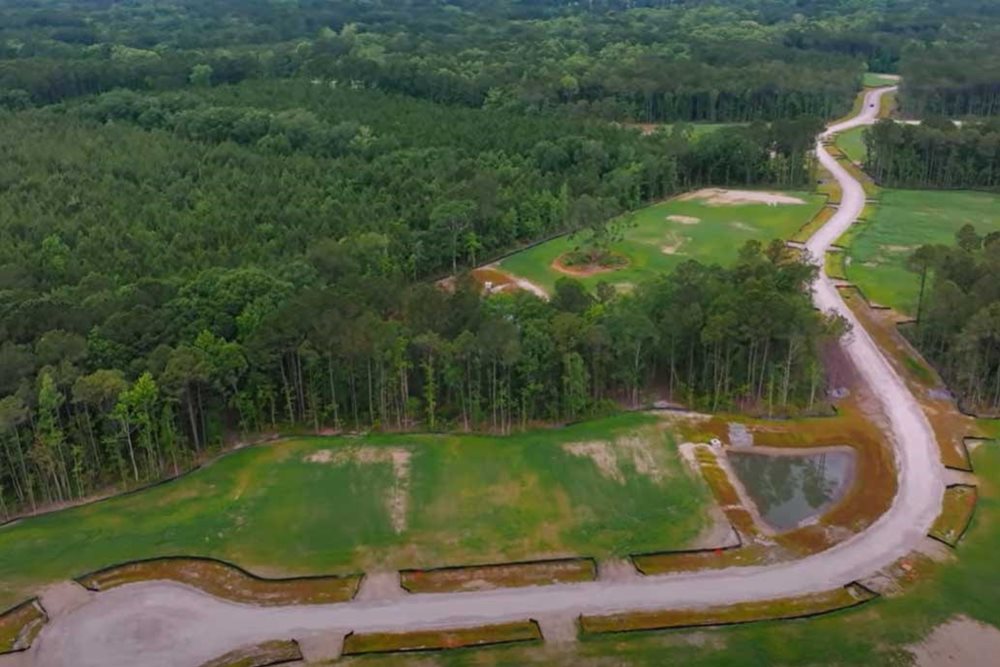 David Weekley Hidden Ponds Reserve aerial 2