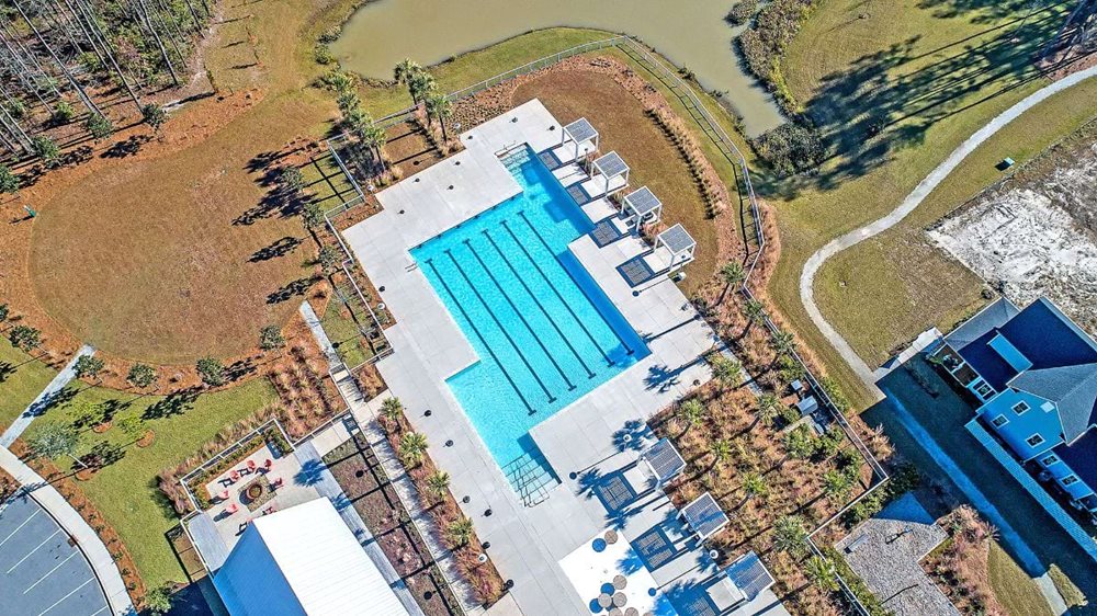 MidtownPoolAerial at Nexton by DavidWeekley