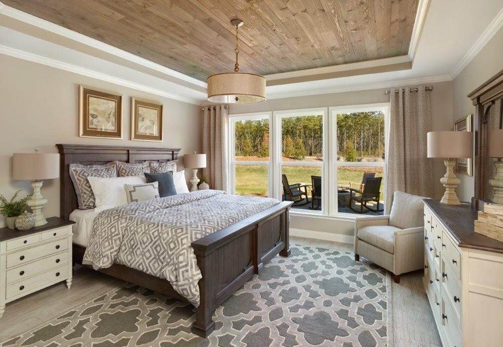 Bedroom at Nexton by DelWebb