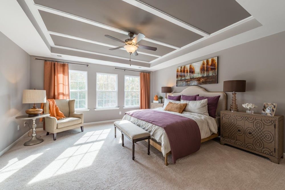 GraysonMasterBedroom at CoosawPreserve by Lennar