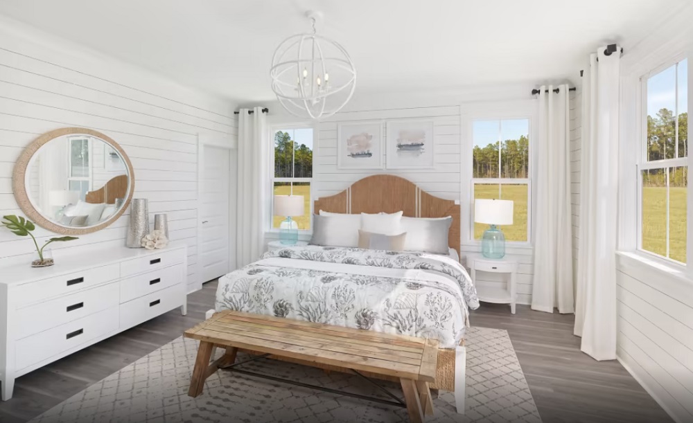 Bedroom at PointHope by Pulte