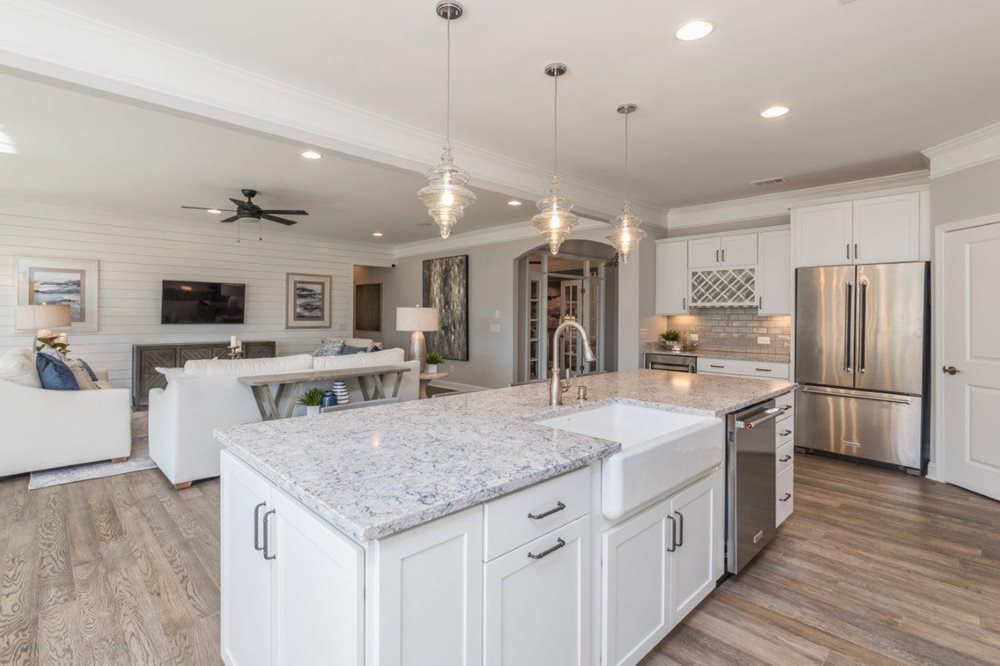 KitchenIsland at LandingsNewRiverside by Pulte