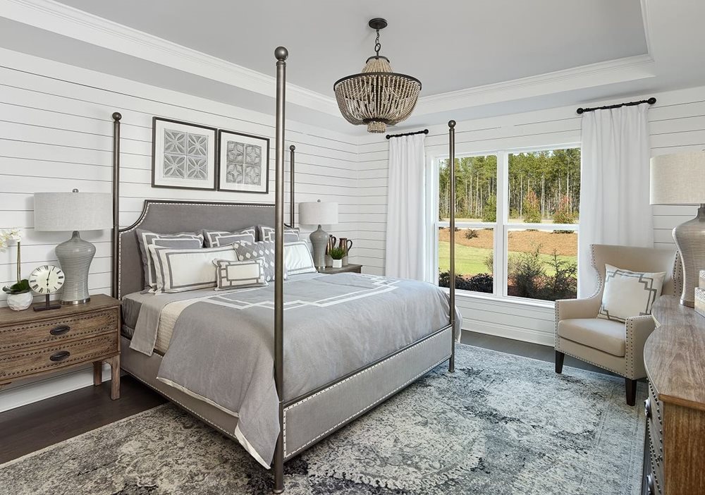 Bedroom at StonoFerry by Pulte