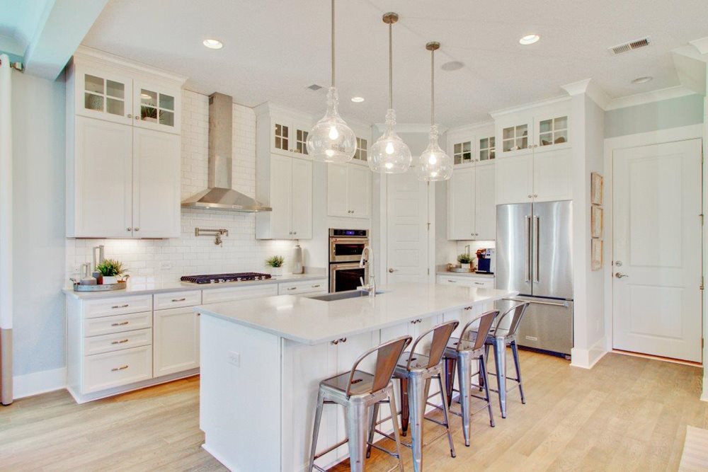 Kitchen at WalkBlufftonSquare by Pulte
