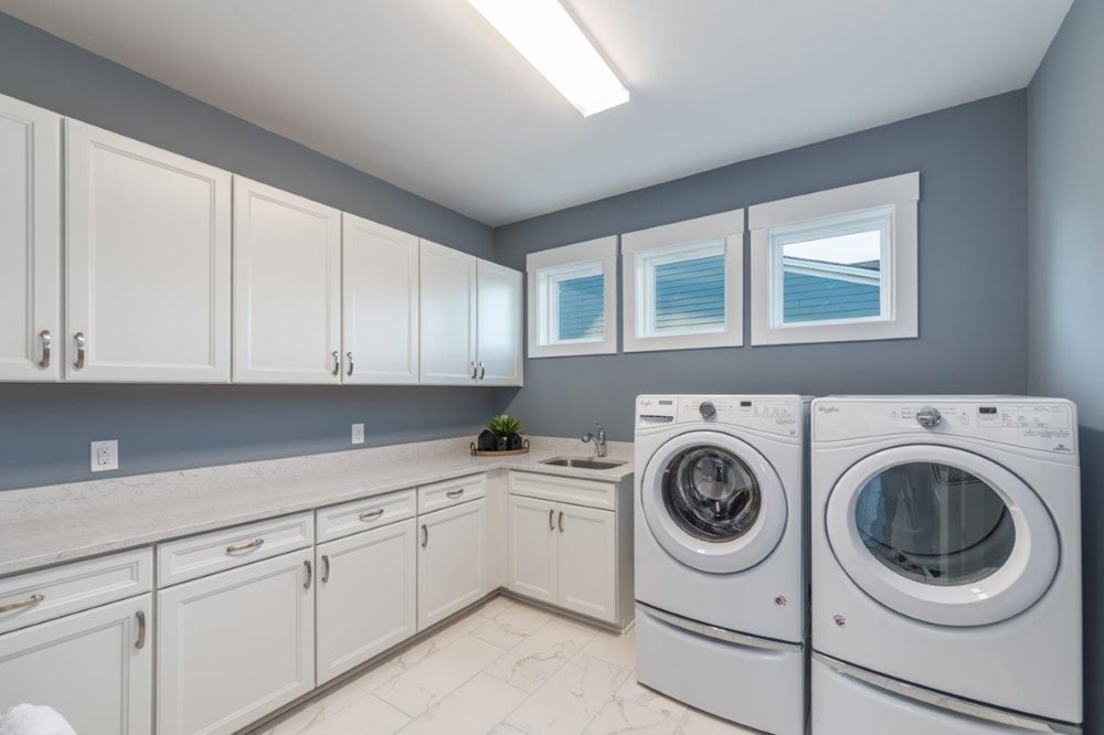 Laundry at TurnersPointe by Pulte