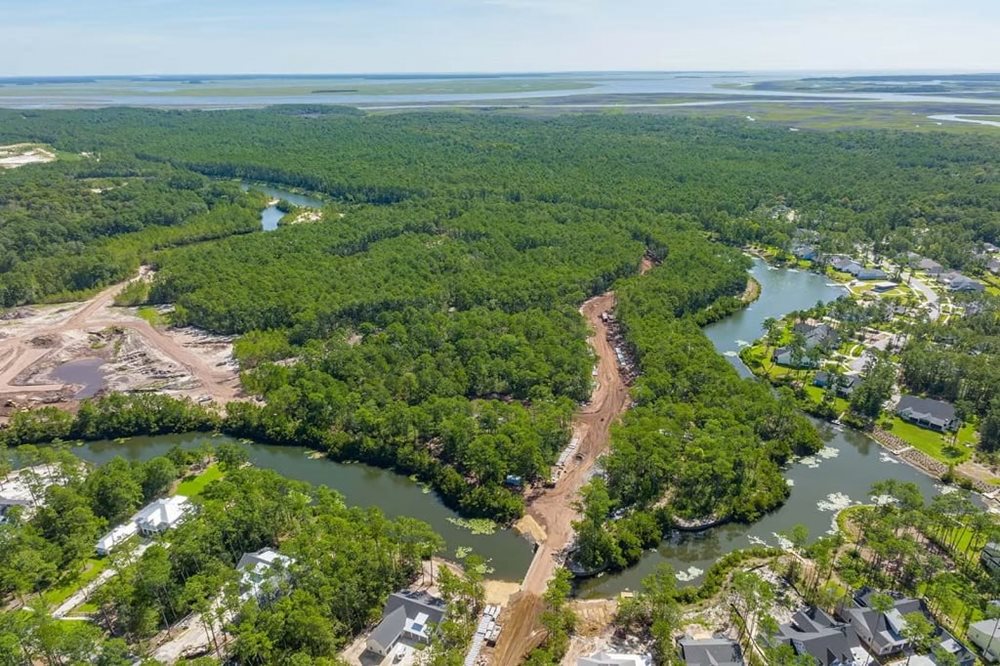 HarborRetreatAerial at Waterways by Pulte