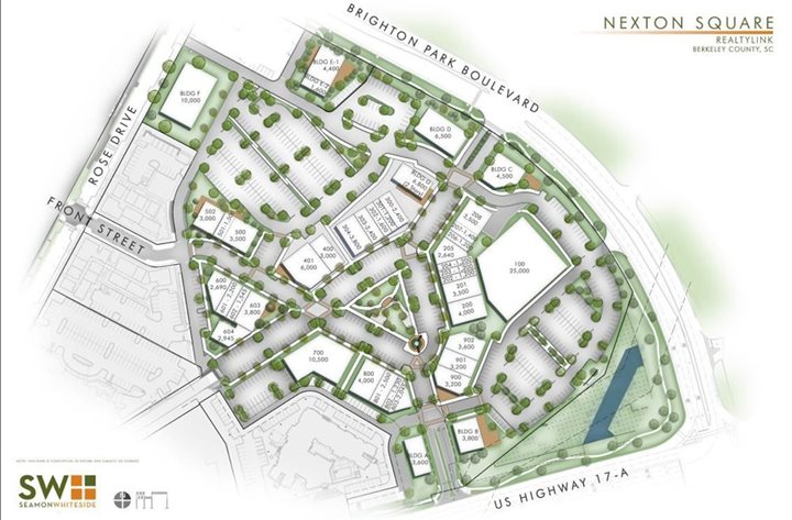 Nexton Square Map Summerville SC