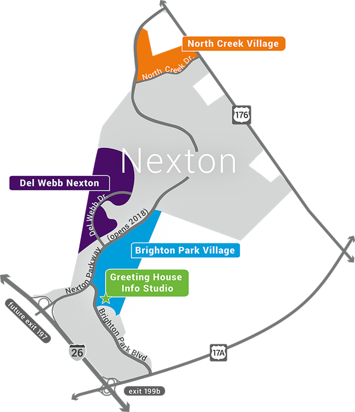 nexton parkway road neighborhood map