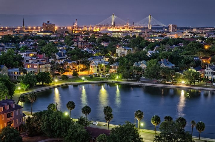 charleston south carolina skyline