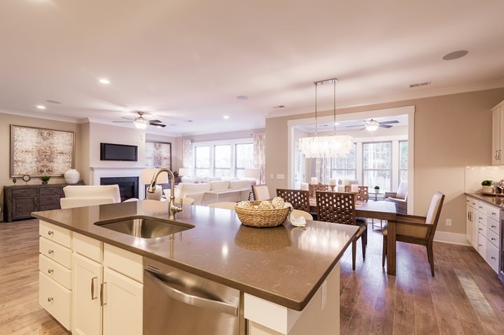 new home kitchen island countertop