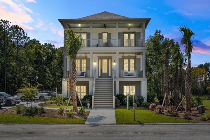 New Home Exterior John Wieland Dunes West Mt Pleasant SC