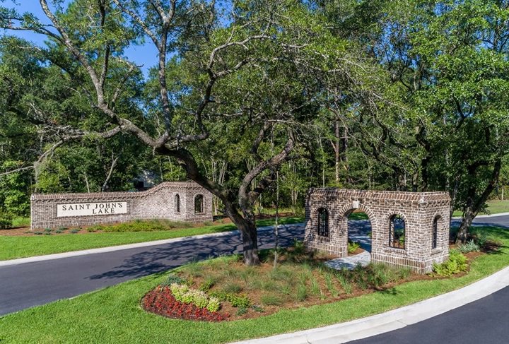 Saint Johns Lake Entrance Johns Island SC Lennar