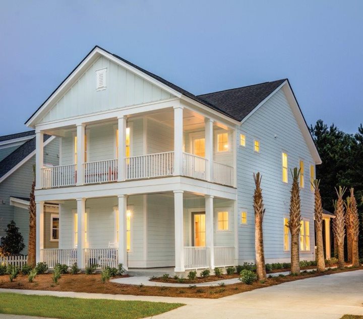 Lennar New Home Exterior Stonoview Johns Island SC