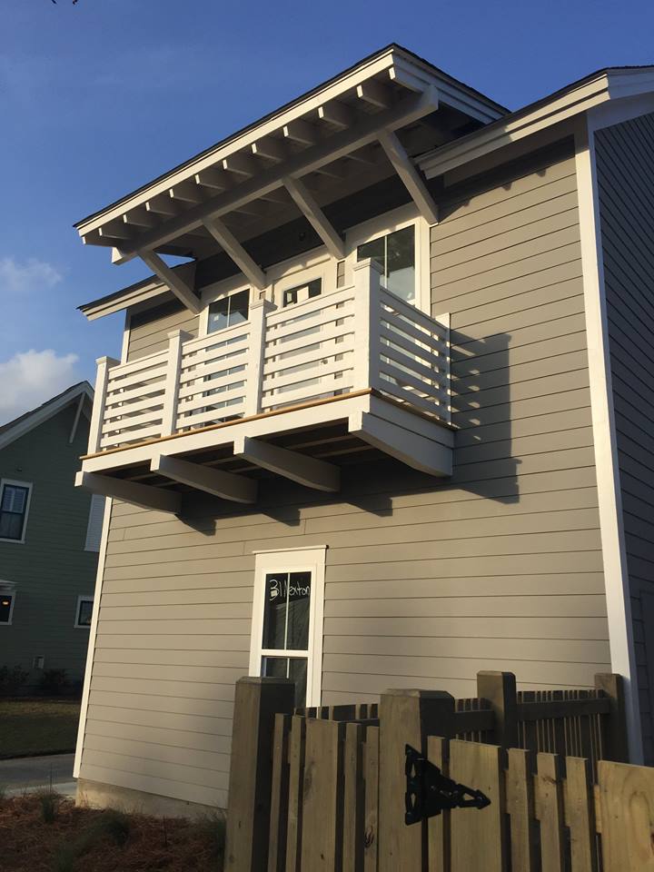 New Home Balcony Saussy Burbank Summers Corner Summerville SC