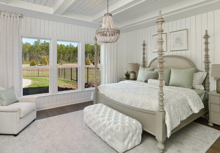 Del Webb Nexton Sonoma Cove Model Home Master Bedroom