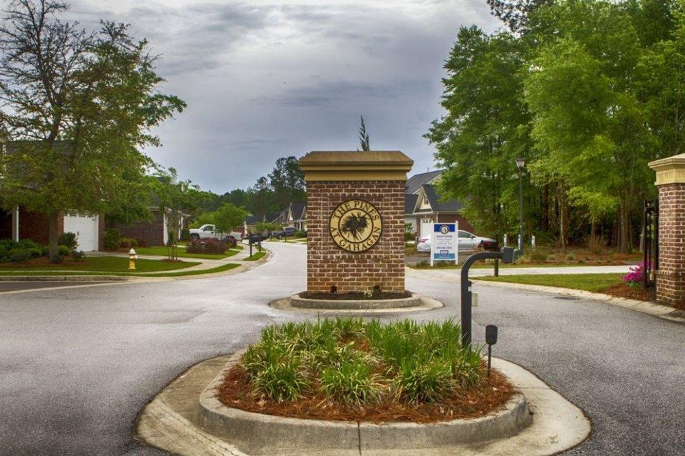 Carnes Crossroads Entrance Monument Summerville SC