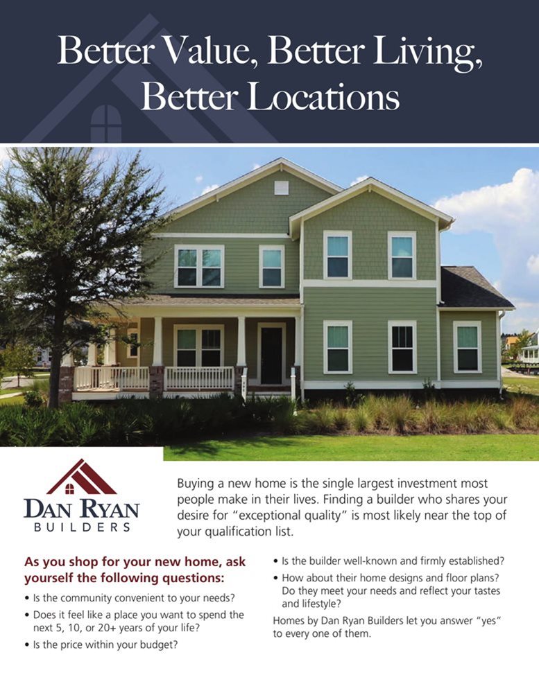 Dan Ryan New Homes Guide Cover Story March 2019 Page 1