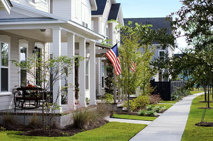 Nexton sidewalk new homes summerville sc