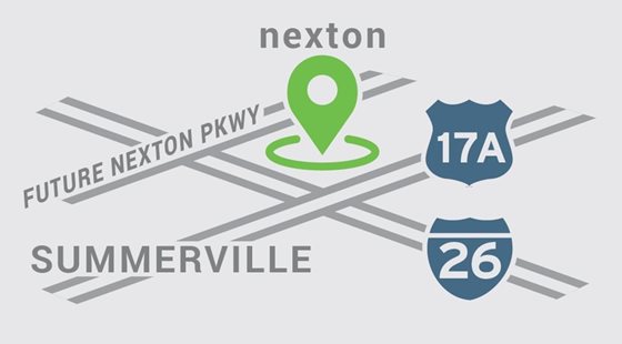 Nexton Intersection Diagram Summerville SC