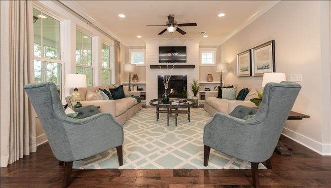 Beazer Homes Living Room St Thomas Preserve Charleston SC