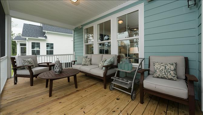 Beazer Homes Back Porch St Thomas Preserve Charleston SC