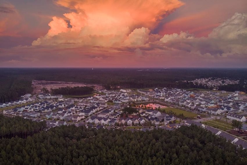 Nexton Summerville SC New Homes For Sale Aerial View