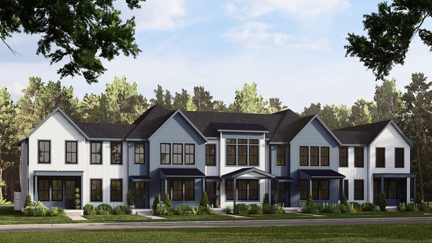 Three New Townhome Offerings at Midtown Nexton