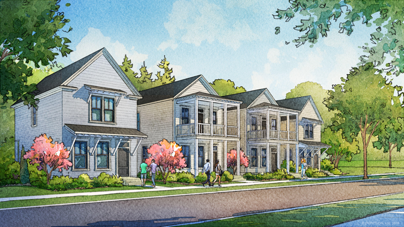 Introducing the Cottages at Nexton Collection where lowcountry-style meets modern design.