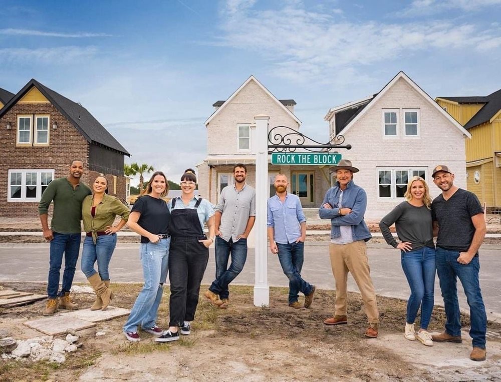 HGTV Home Reno Stars Bring The Heat To Nexton In New Season of Hit Competition Series 'Rock The Block'