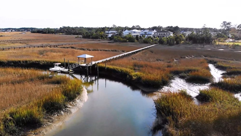 Six waterfront homesites with private dock at Phillips Creek