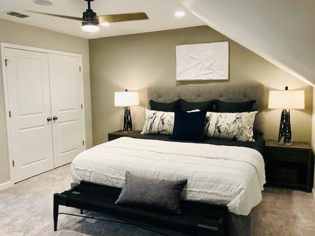 Marshside Towns at Carolina Bay Pulte Homes Byrnes Bedroom