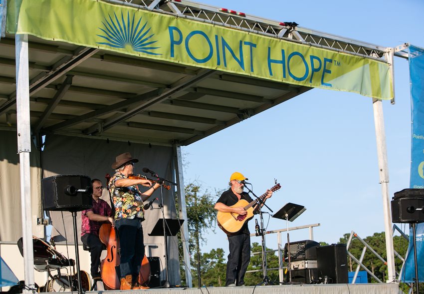 Point Hope Gathering on the Green Band