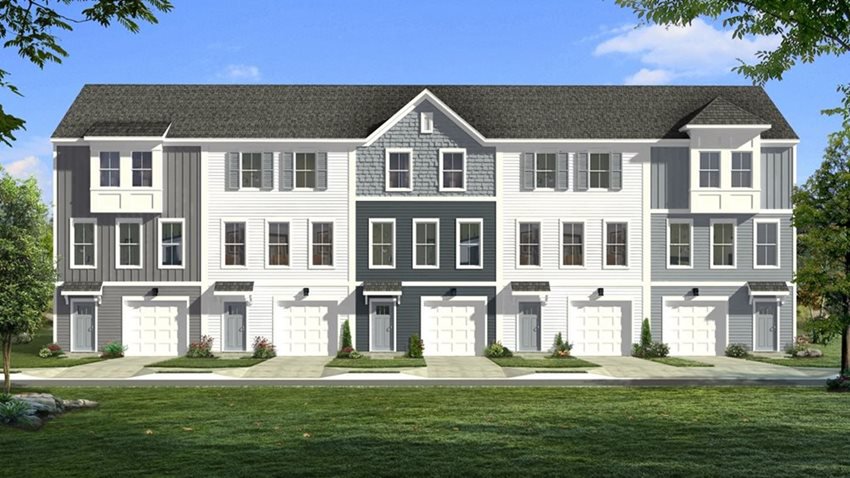 Cooper River Townes DRB Homes Brookgreen Townhome Plan