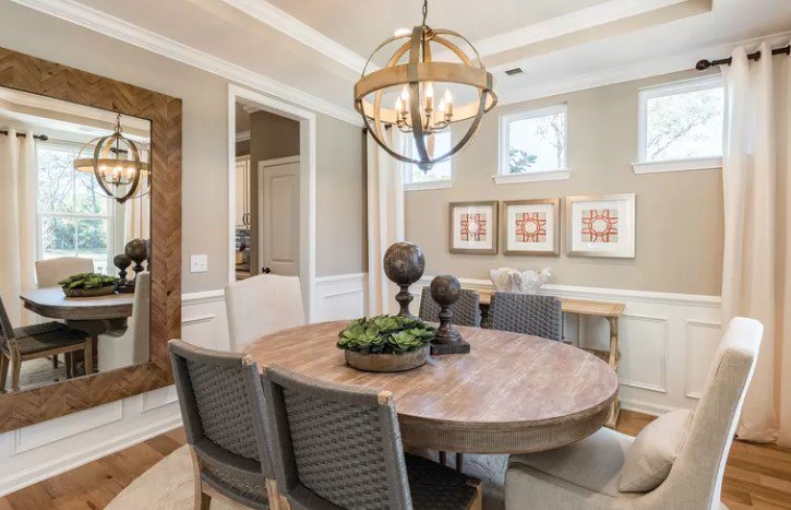 Oakfield Pulte Magnolia Model Home Dining Room