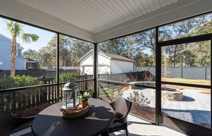 Oakfield Pulte Magnolia Model Home Screen Porch