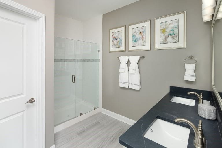 Marshside Towns Carolina Bay Pulte Homes Byrnes Bathroom