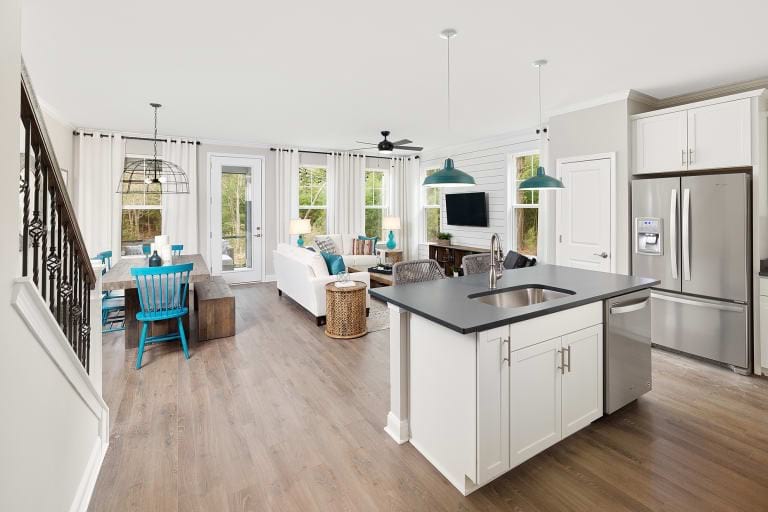 Marshside Towns Carolina Bay Pulte Homes Byrnes Open Layout