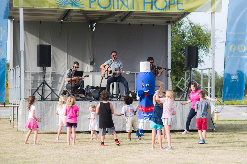 Point Hope Charleston SC Gathering on The Green Live Music