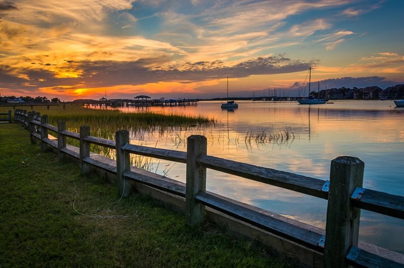 Charleston County SC Sunset