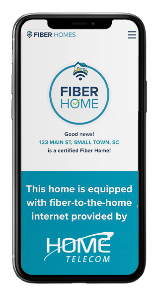 Home Telecom Fib to the Home Phone