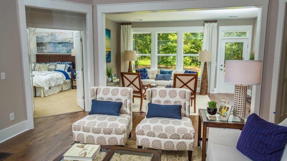 Cresswind Charleston Kolter Homes Hickory Model Living Area