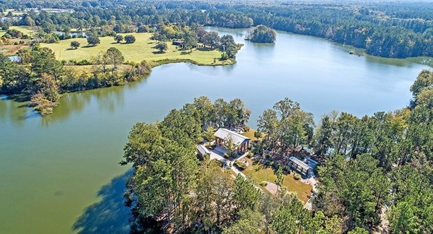 Summers Corner Buffalo Lake Aerial Summerville SC