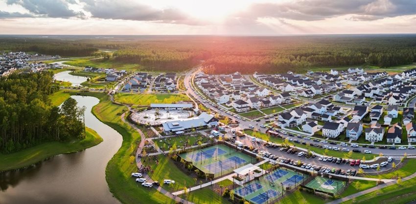 Midtown Nexton Summerville SC Aerial