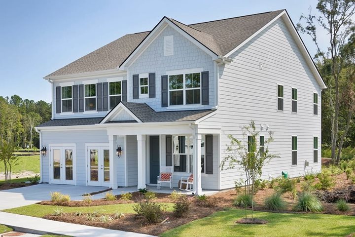 Pinckney Farm K Hovnanian Model Exterior Mt Pleasant New Home